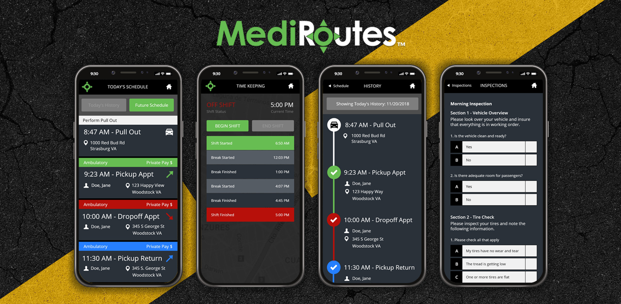MediRoutes App Store Image