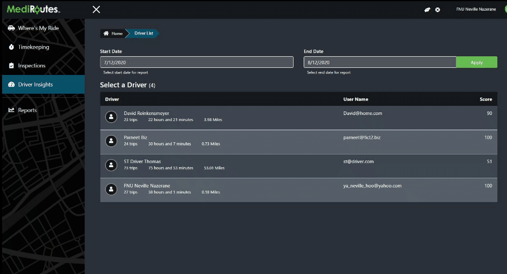 Driver Insights Step 2